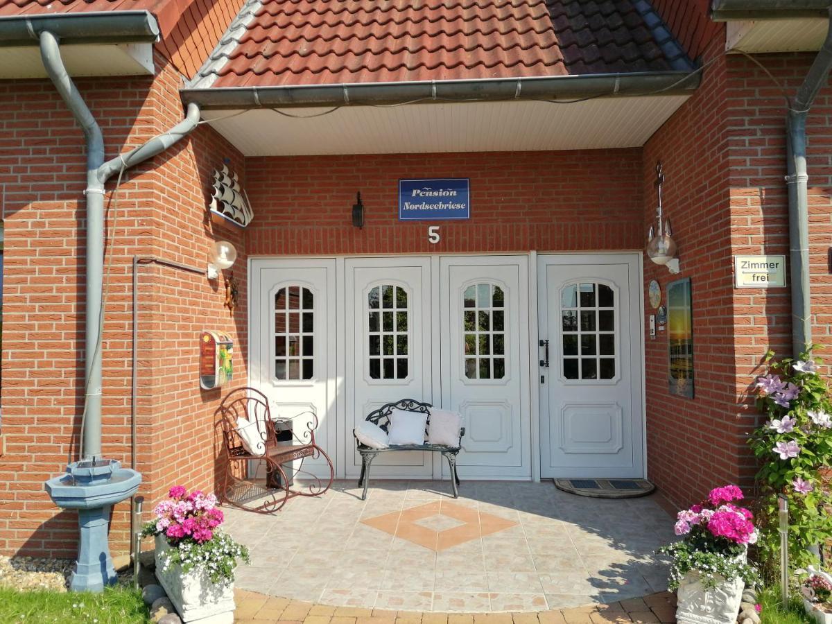 Pension Nordseebriese Dornum Exterior foto